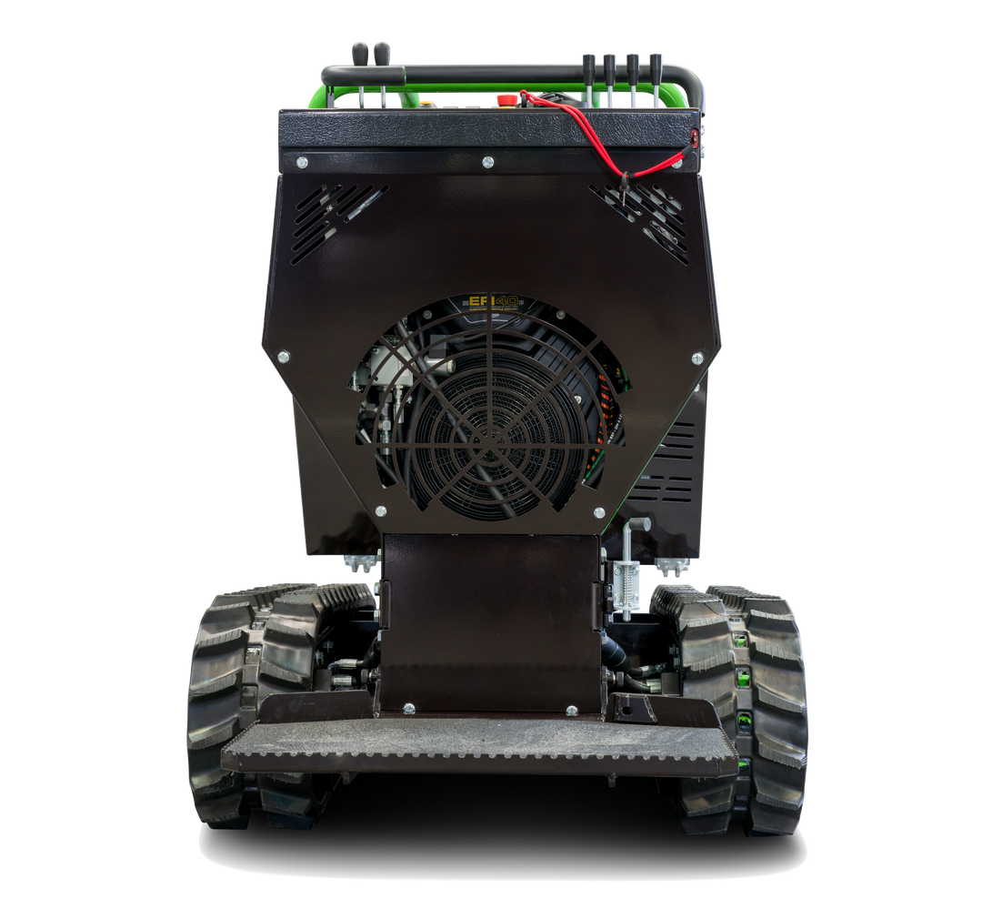 MOX Motorochse Geraetetraeger Plattform Dreipunkt Zapfwelle Geräteträger Mulchraupe Pflegeraupe Dumper Kettendumper Forstraupe