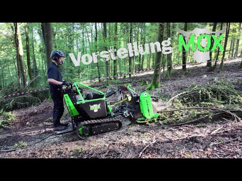 MOX Geräteträger 40 PS mit Zapfwelle | Mulchraupe Forstmulcher uvm.